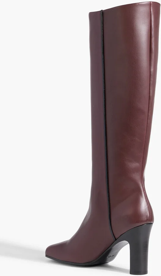 Leather knee boots - Image 6