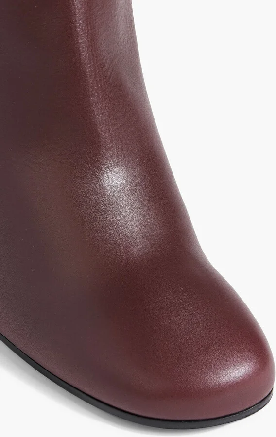 Leather knee boots - Image 7