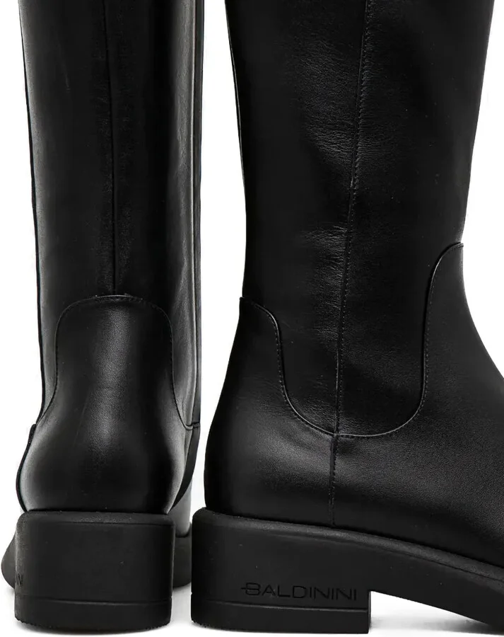 Leather Knee Boots - Image 4