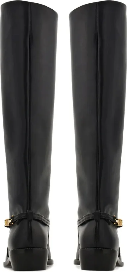 Leather Knee Boots - Image 3