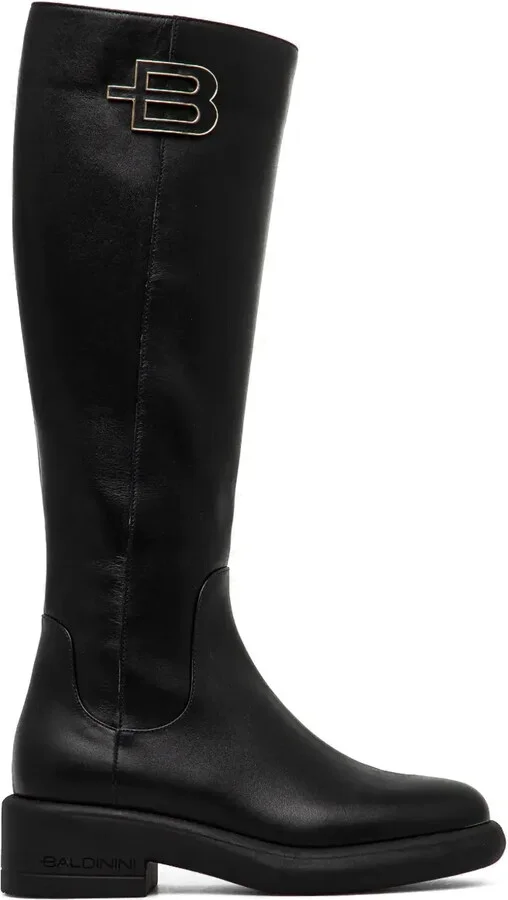 Leather Knee Boots