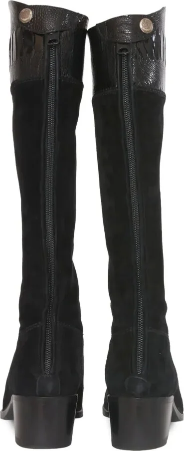 Leather Knee-High Boots - Image 3