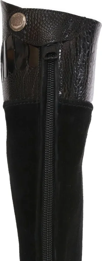 Leather Knee-High Boots - Image 5