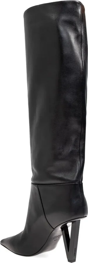 Leather Knee-High Boots - Image 3