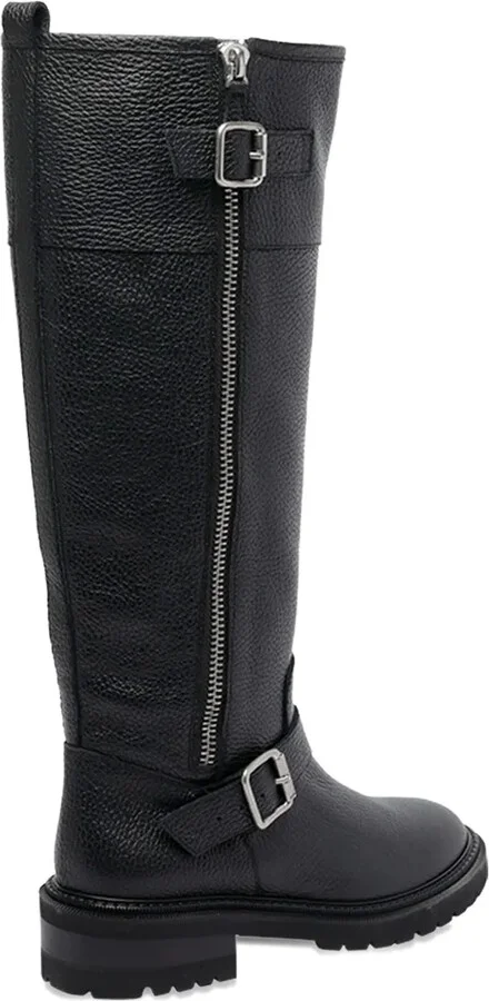 Leather Knee-High Boots - Image 2