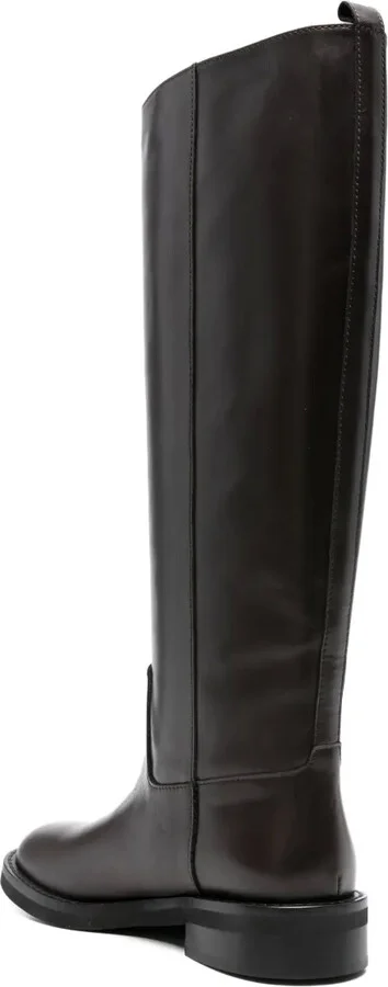 Leather Knee-High Boots - Image 3