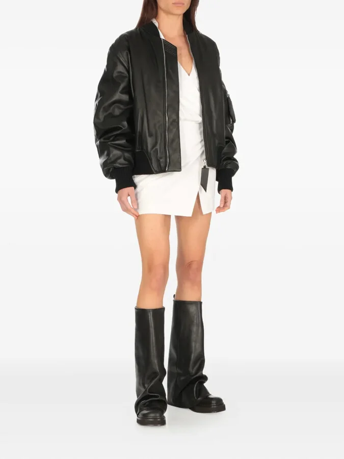Leather Knee-High Boots - Image 5