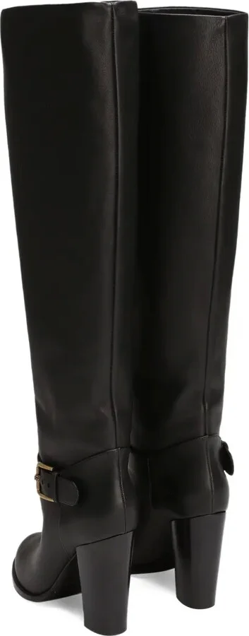 Leather Knee-High Boots - Image 3