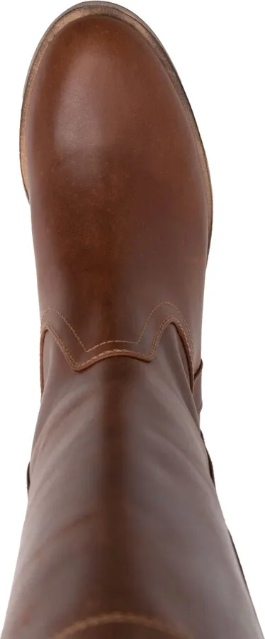 Leather Knee-High Boots - Image 4