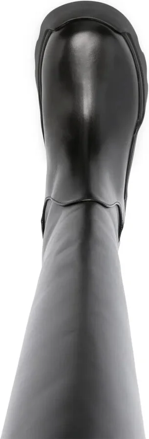 Leather Knee-High Boots - Image 4