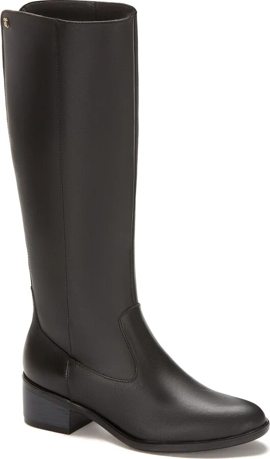 Leather Knee High Boots