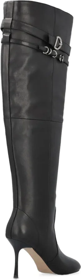 Leather Knee-Length Boots - Image 3