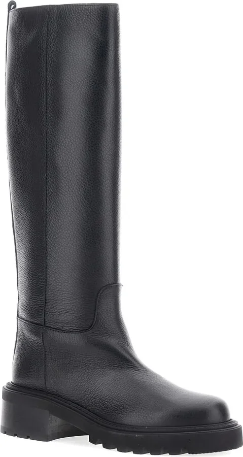Leather Knee-Length Boots - Image 2