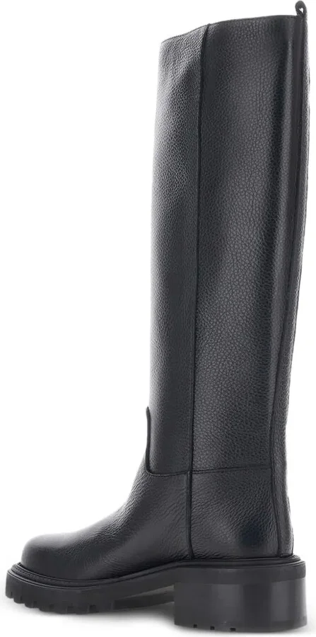 Leather Knee-Length Boots - Image 3