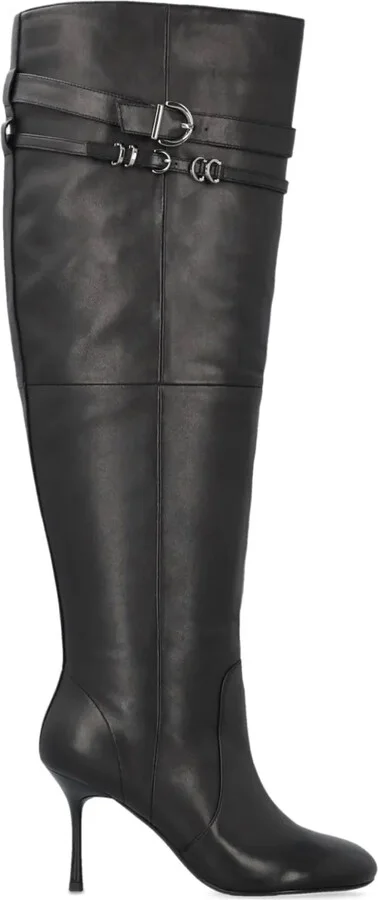 Leather Knee-Length Boots
