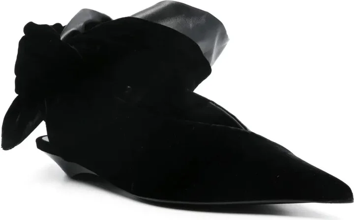 Leather Knot Mules - Image 2