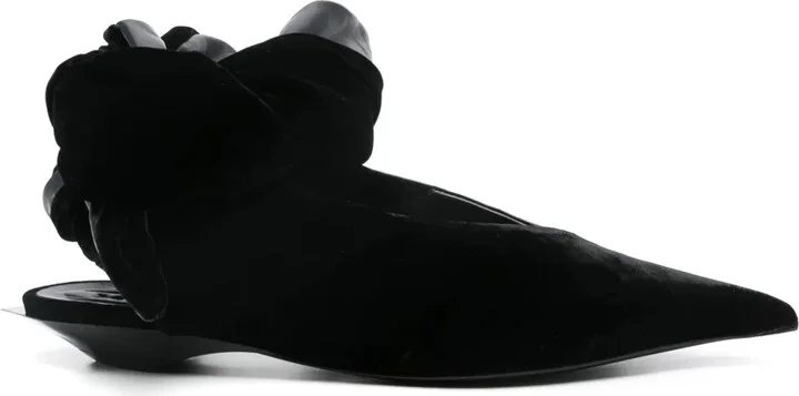 Leather Knot Mules