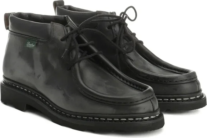 Leather Lace-Up Ankle Boots - Image 2