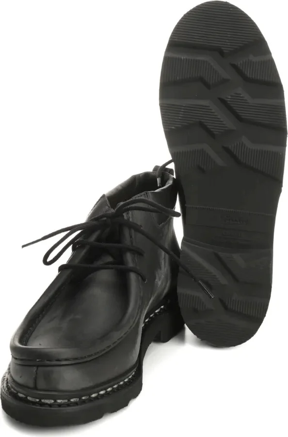 Leather Lace-Up Ankle Boots - Image 4