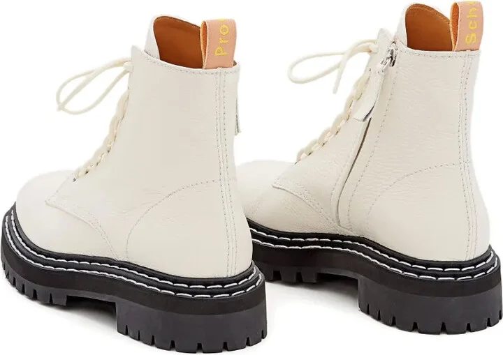 Leather Lace-Up Ankle Boots - Image 2
