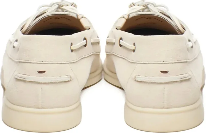 Leather Lace-Up Boat Shoes - Image 3