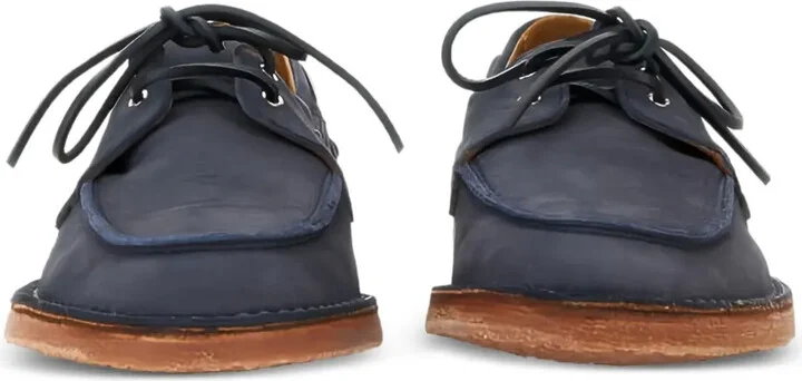 Leather Lace-Up Boat Shoes - Image 2