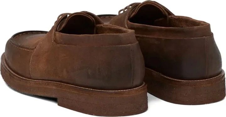 Leather Lace-Up Boat Shoes - Image 3