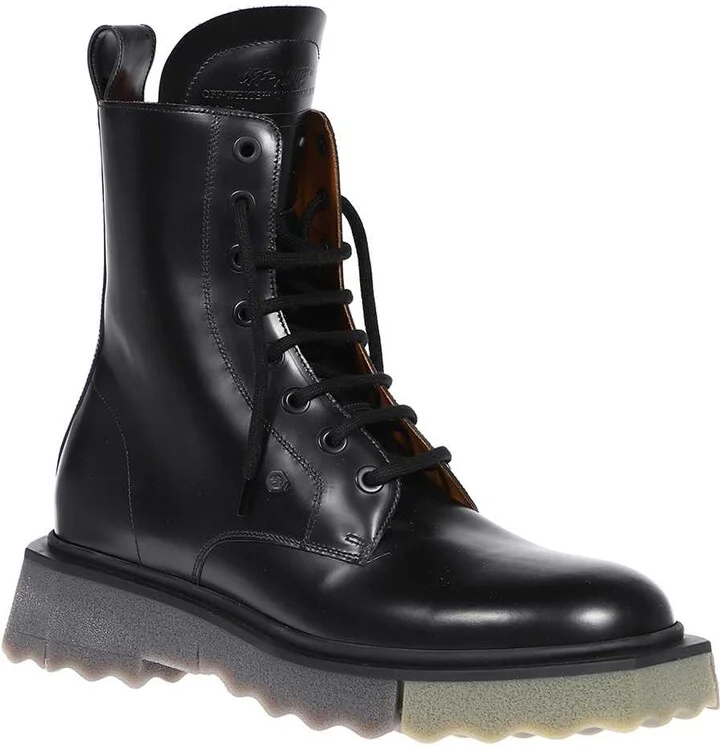Leather Lace-up Boots - Image 2