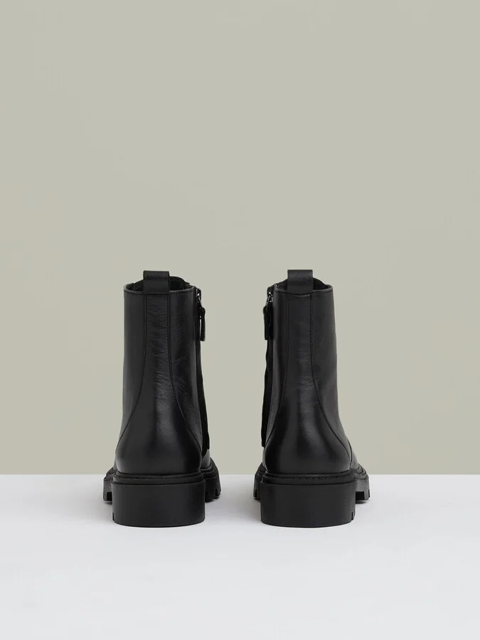 Leather Lace-up Boots - Image 5