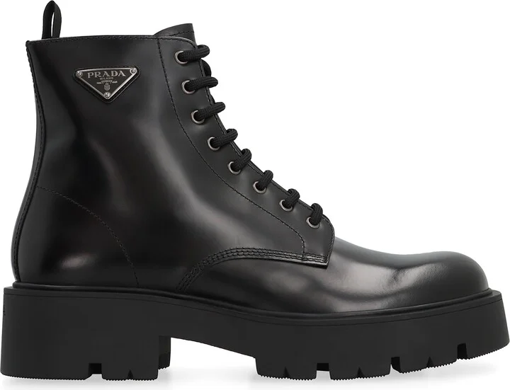 Leather Lace-up Boots - Image 2