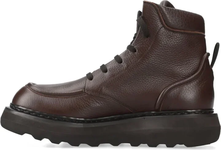 Leather Lace-Up Boots - Image 3