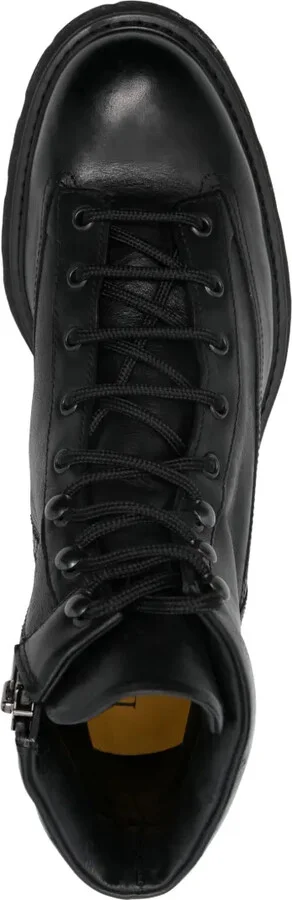 Leather Lace-Up Boots - Image 4