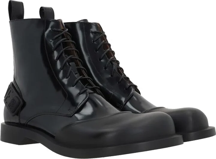 Leather Lace-up Boots - Image 2