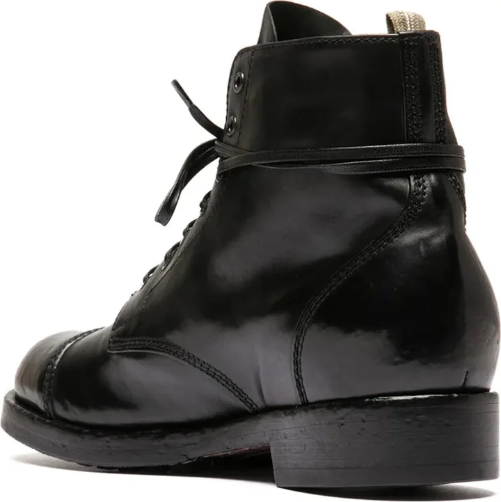 Leather Lace-Up Boots - Image 3