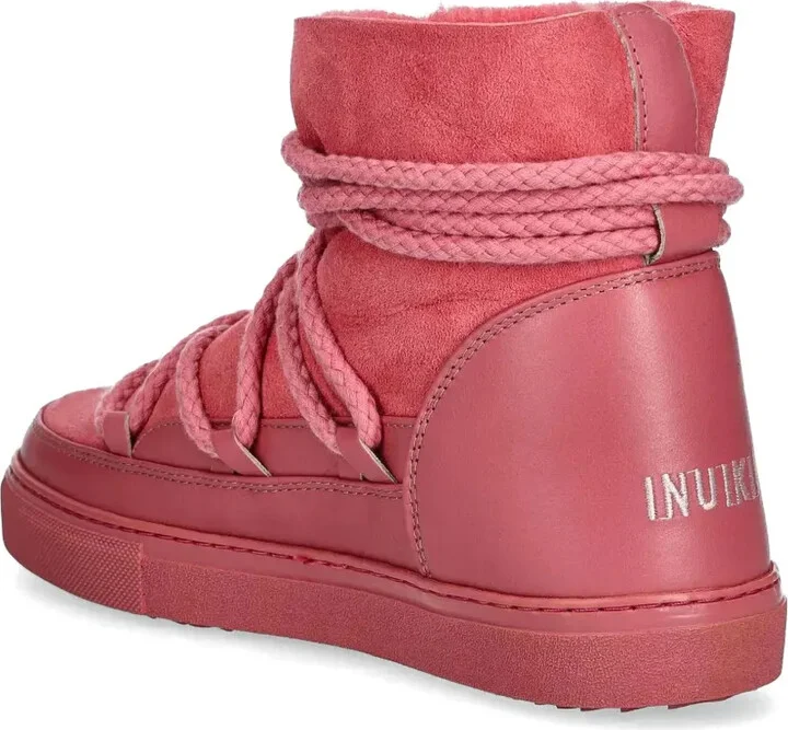 Leather Lace-Up Boots - Image 3