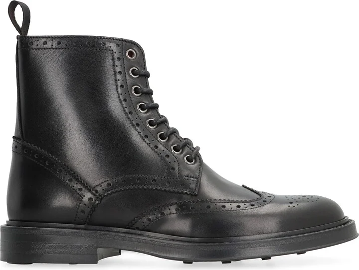 Leather Lace-up Boots - Image 2