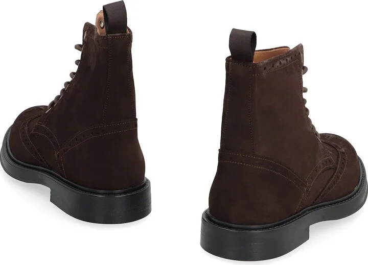 Leather Lace-up Boots - Image 4