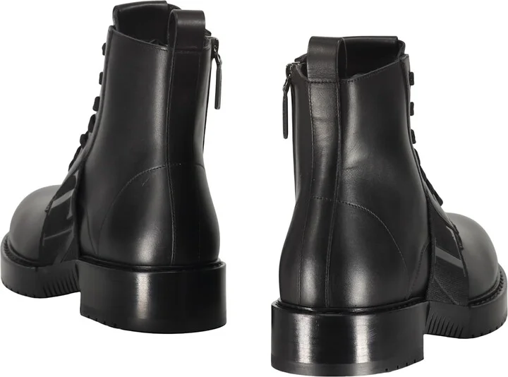 Leather Lace-up Boots - Image 3