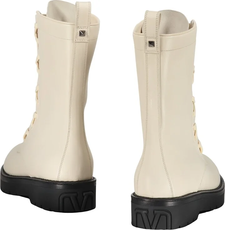 Leather Lace-up Boots - Image 3