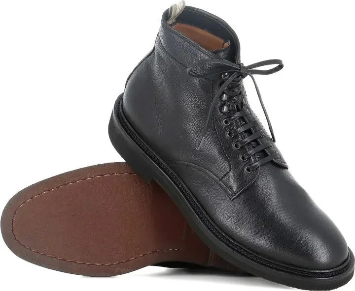 Leather Lace-Up Boots - Image 5
