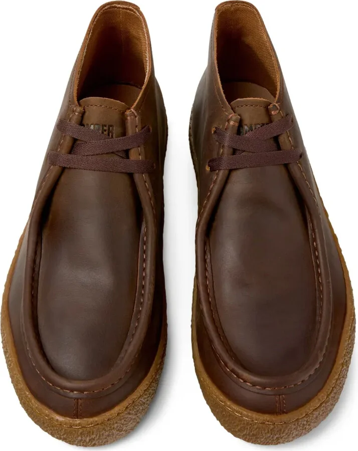Leather Lace-Up Boots - Image 4