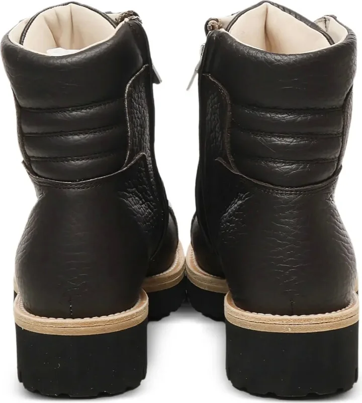 Leather Lace-Up Boots - Image 3