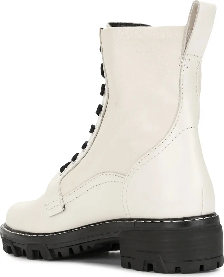 Leather Lace Up Boots - Image 3