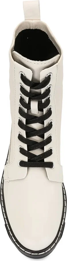Leather Lace Up Boots - Image 4