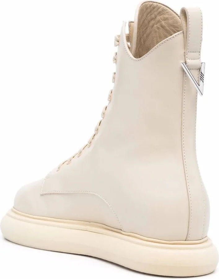 Leather Lace-Up Boots - Image 3