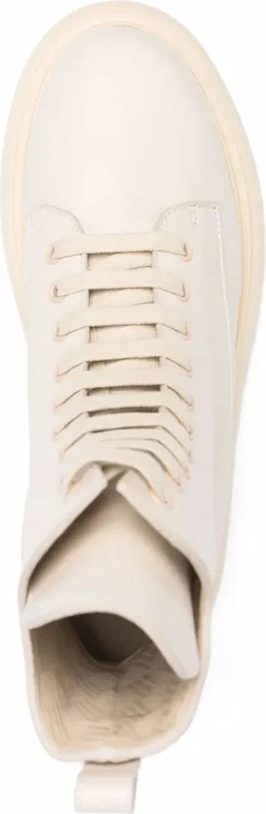 Leather Lace-Up Boots - Image 4