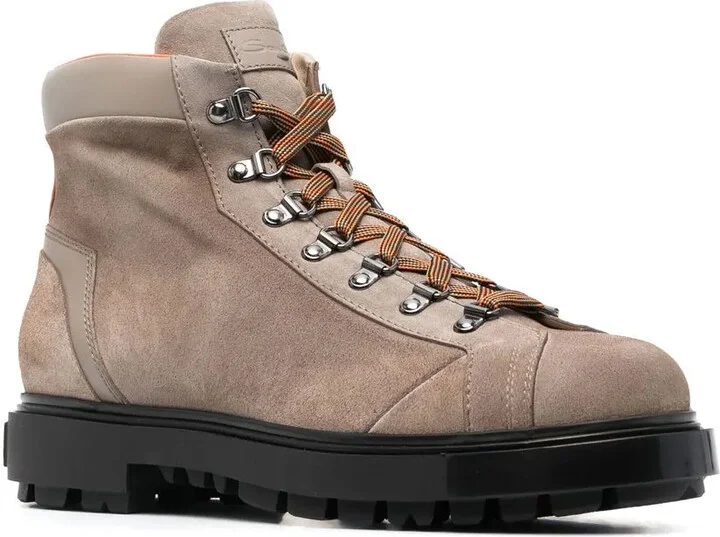 Leather Lace-Up Boots - Image 2