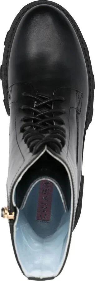 Leather Lace Up Boots - Image 4