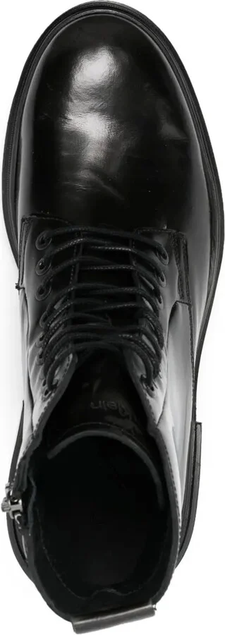 Leather Lace-Up Boots - Image 4