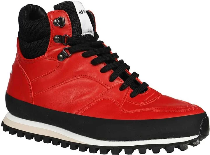 Leather Lace-up Boots - Image 2